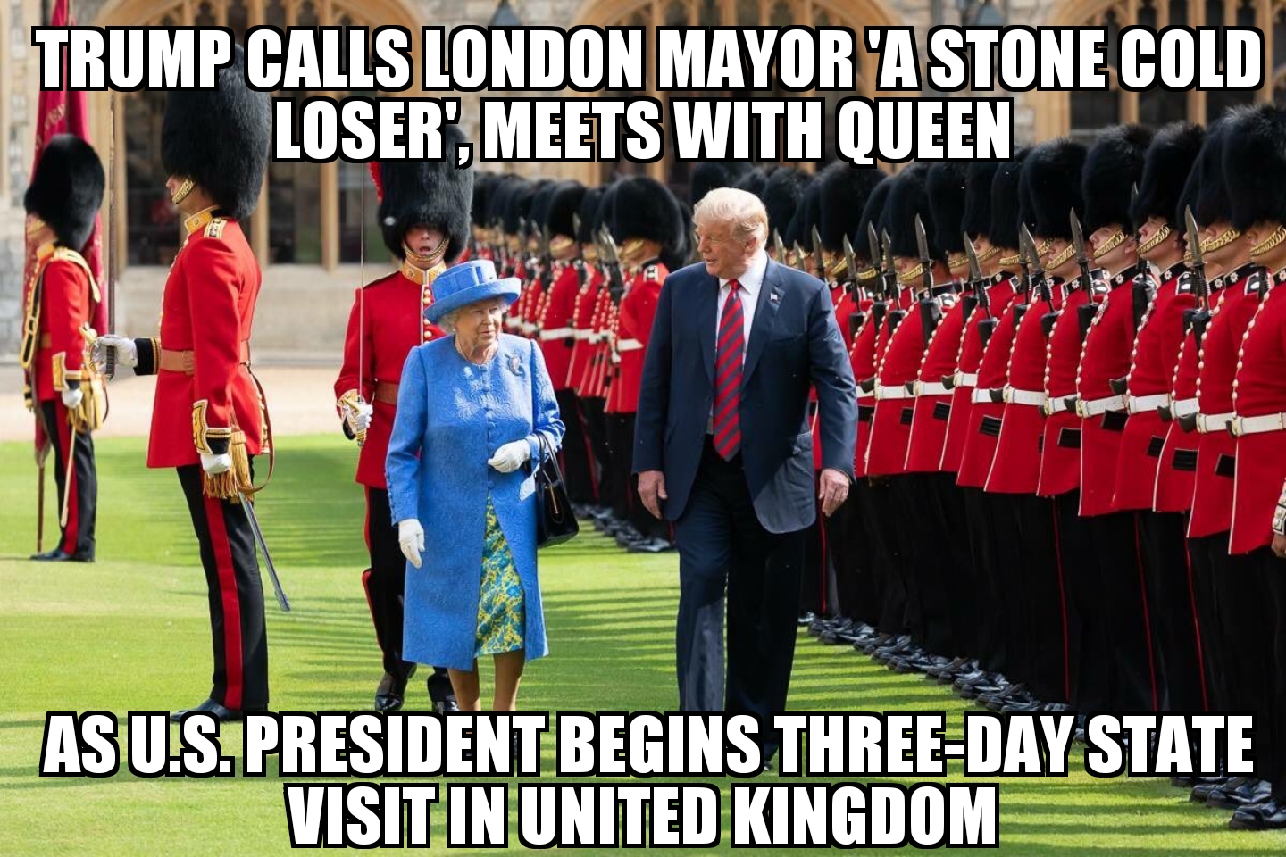 Trump begins State Visit in UK