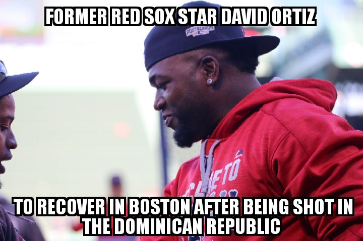 David Ortiz to recover in Boston following shooting