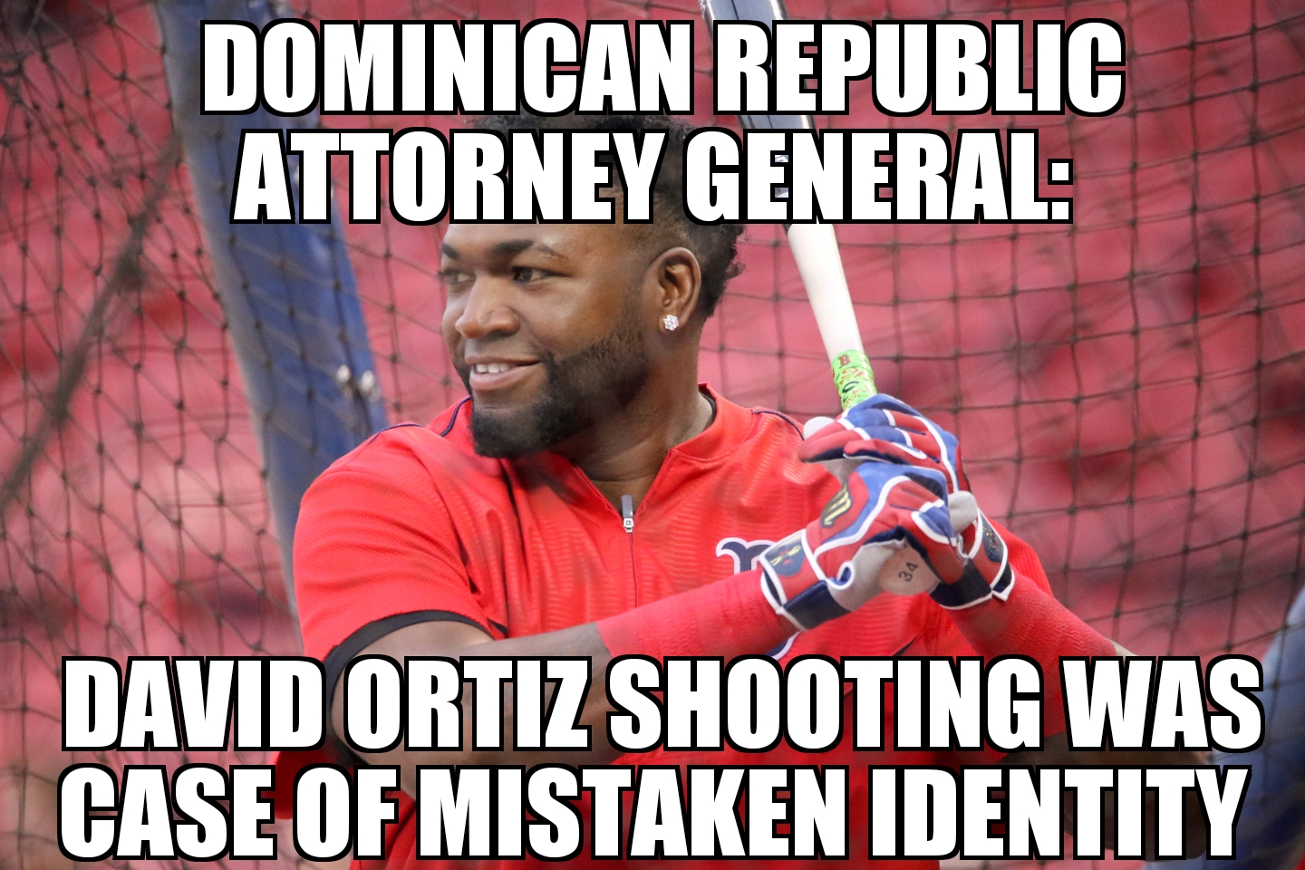 AG: David Ortiz shooting was case of mistaken identity