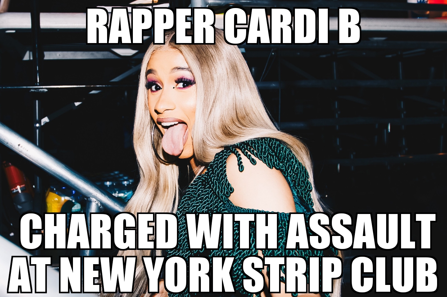 Cardi B charged with assault