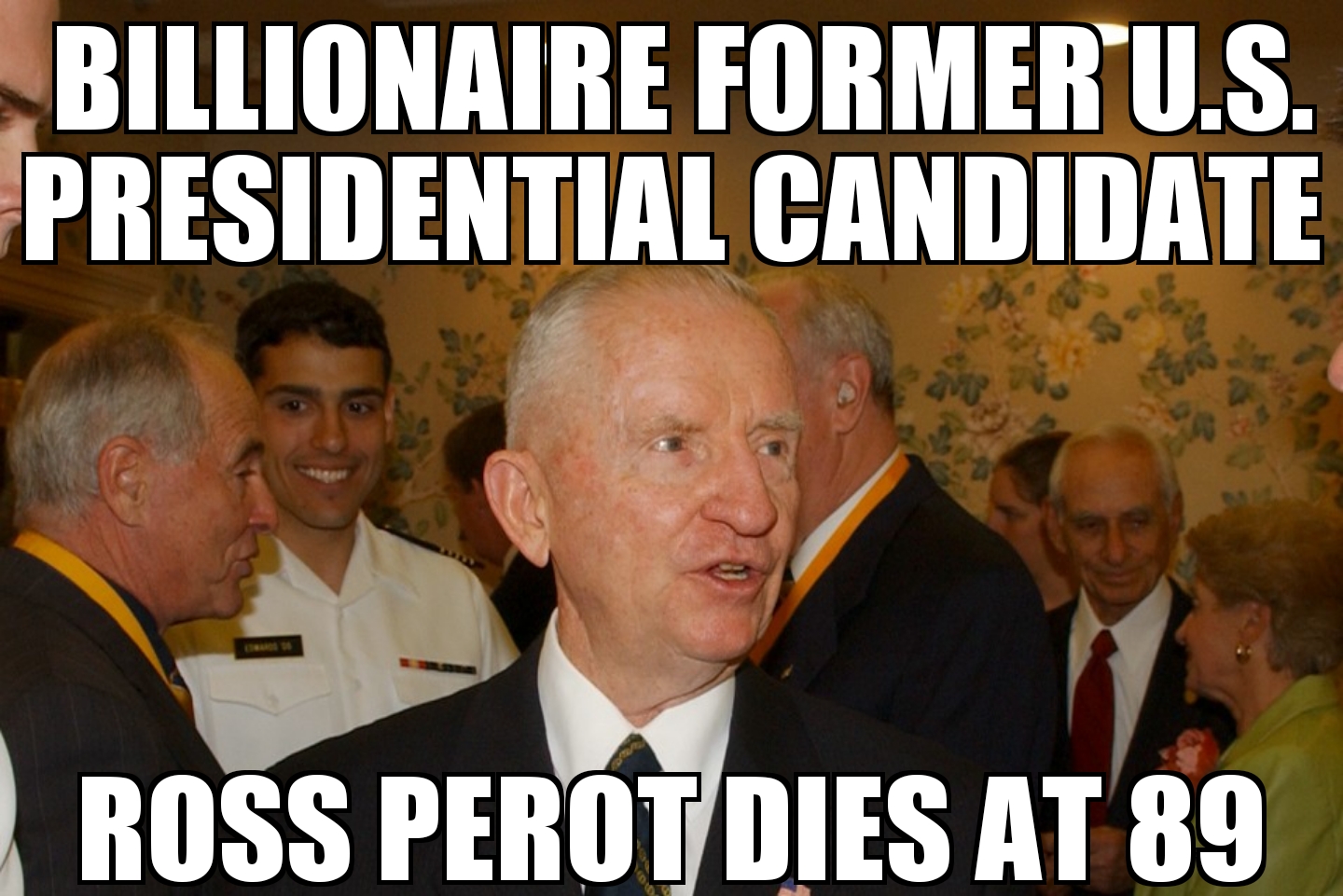 Ross Perot dies