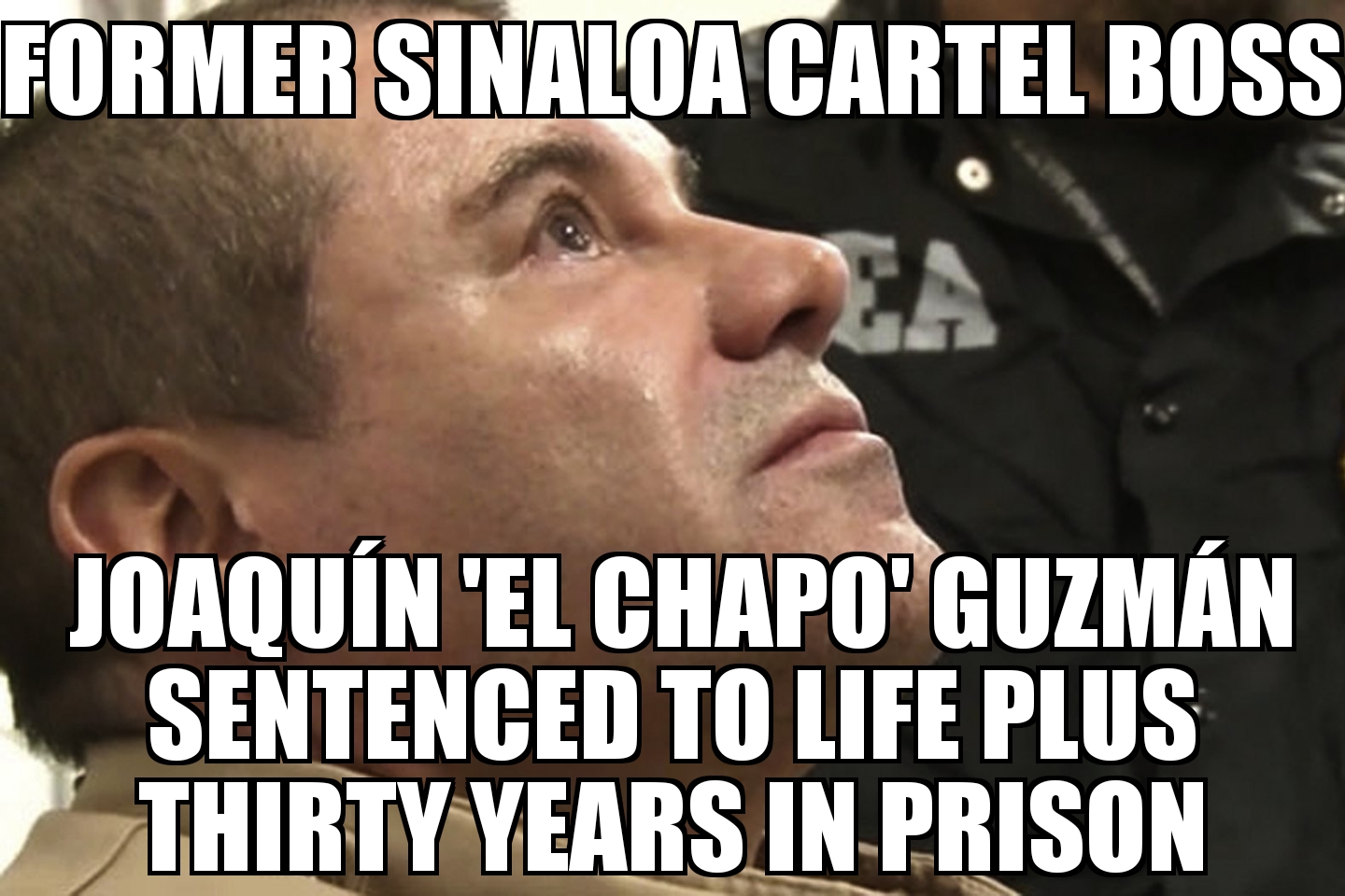 El Chapo sentenced to life in prison