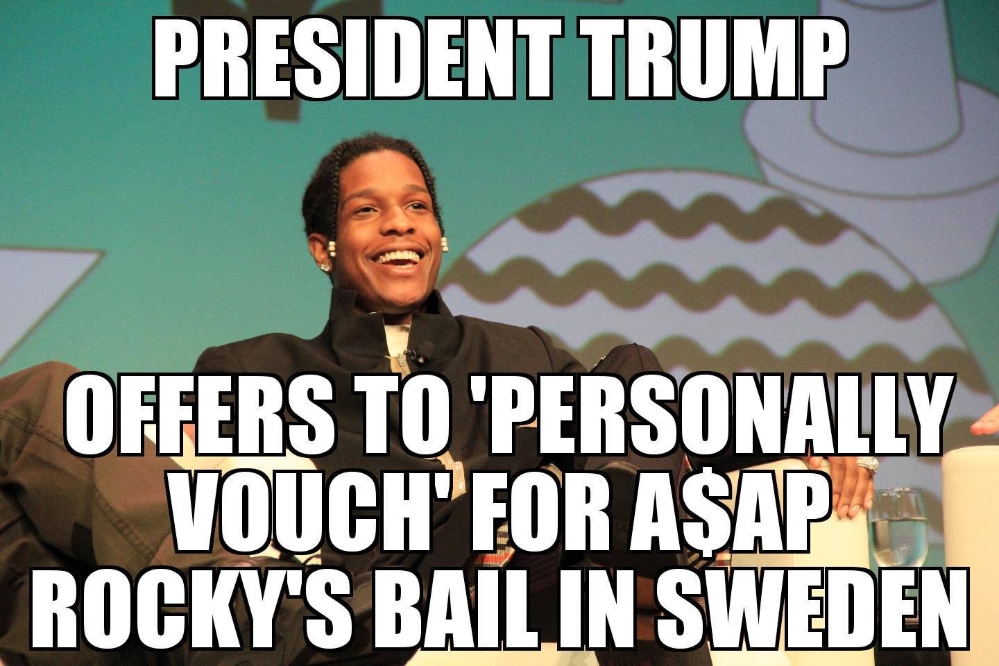 Trump offers to vouch for A$AP Rocky’s bail