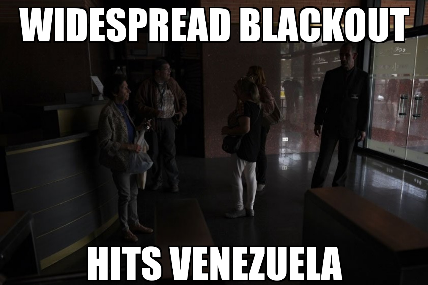 Blackout hits Venezuela
