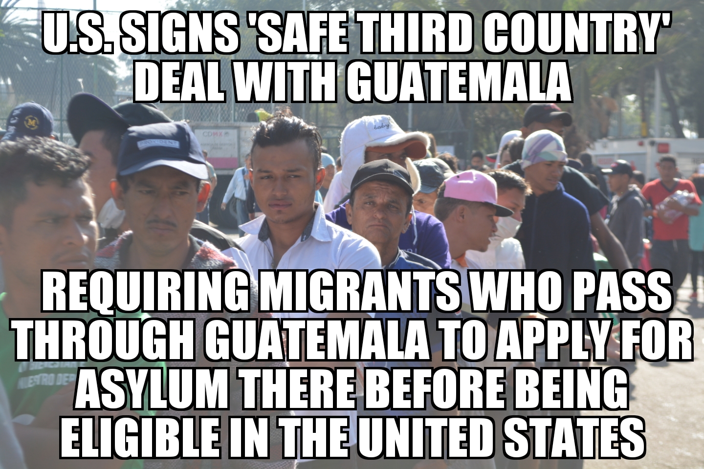 U.S. signs ‘safe third country’ deal with Guatemala
