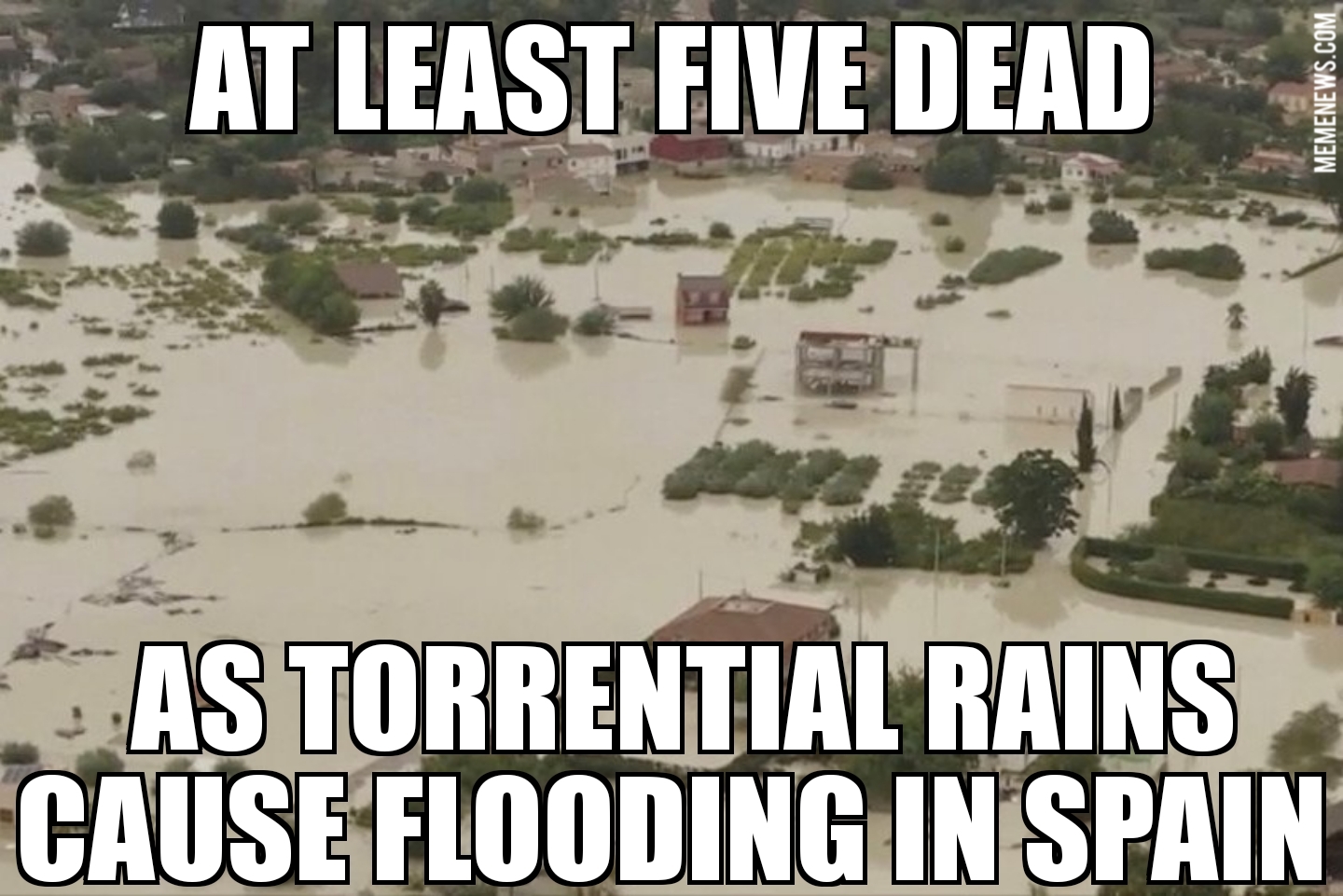 At least five dead in Spain floods