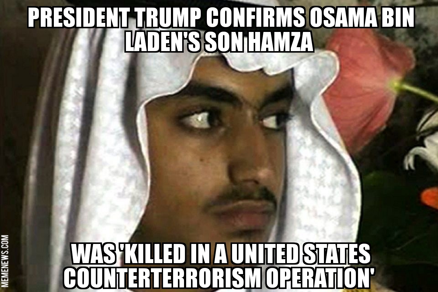 Trump confirms Hamza bin Laden killed