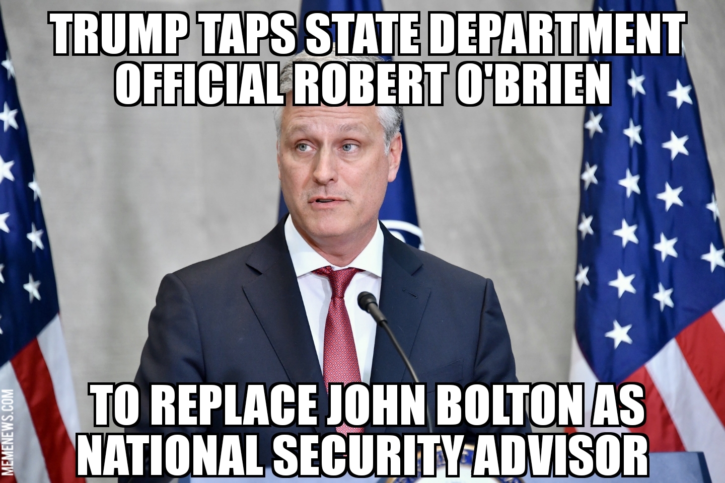 Trump taps Robert O’Brien as new national security advisor