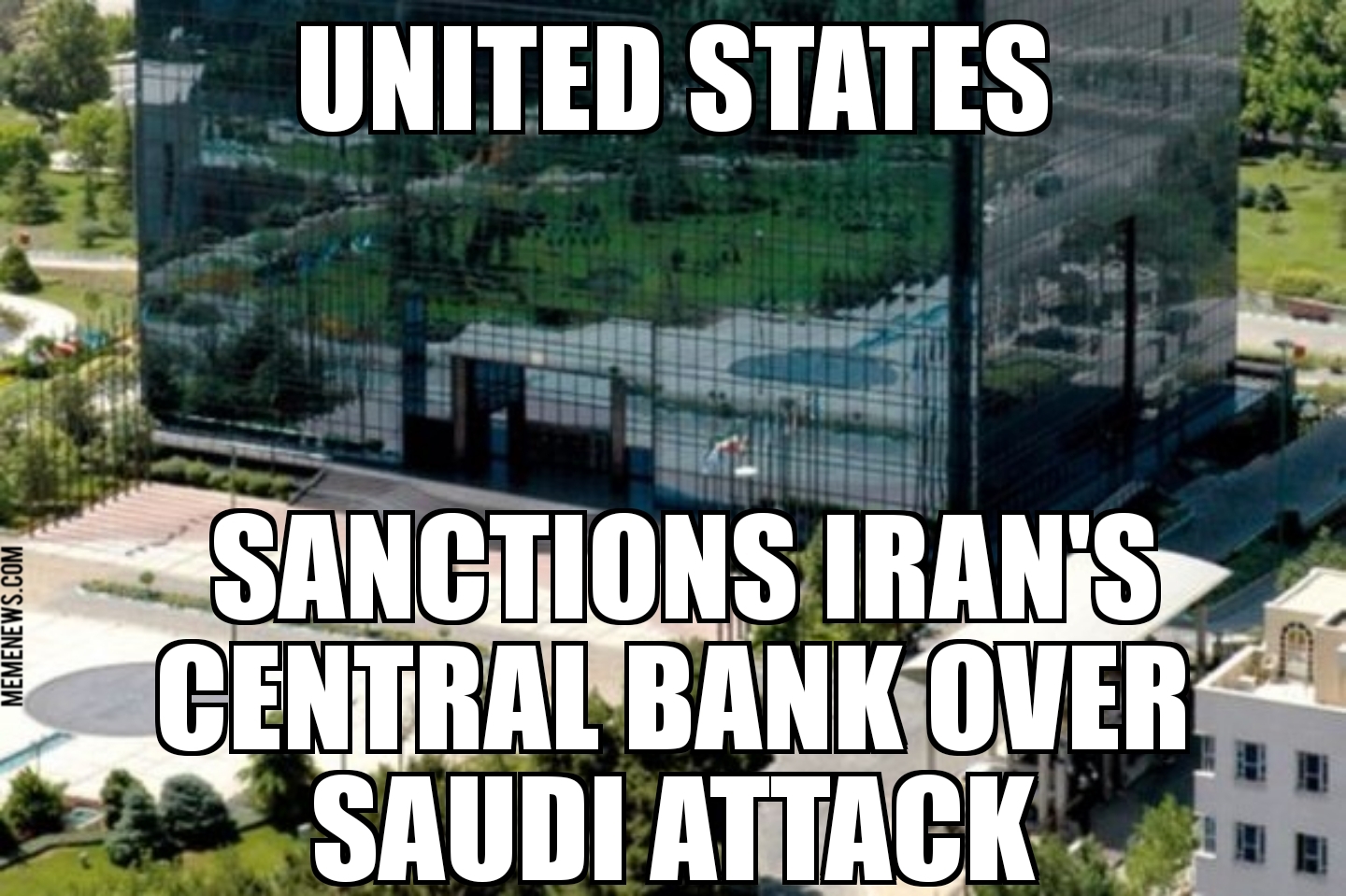 U.S. sanctions Iran’s central bank