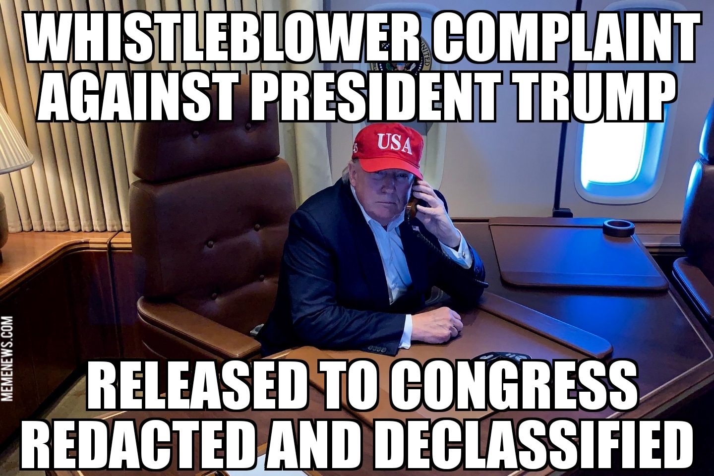 Whistleblower complaint against Trump released