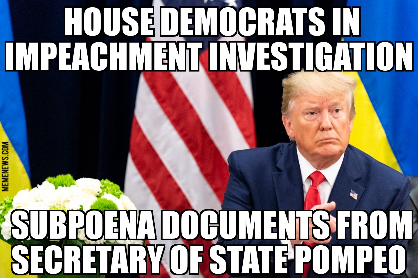 House Democrats subpoena Pompeo documents in impeachment investigation