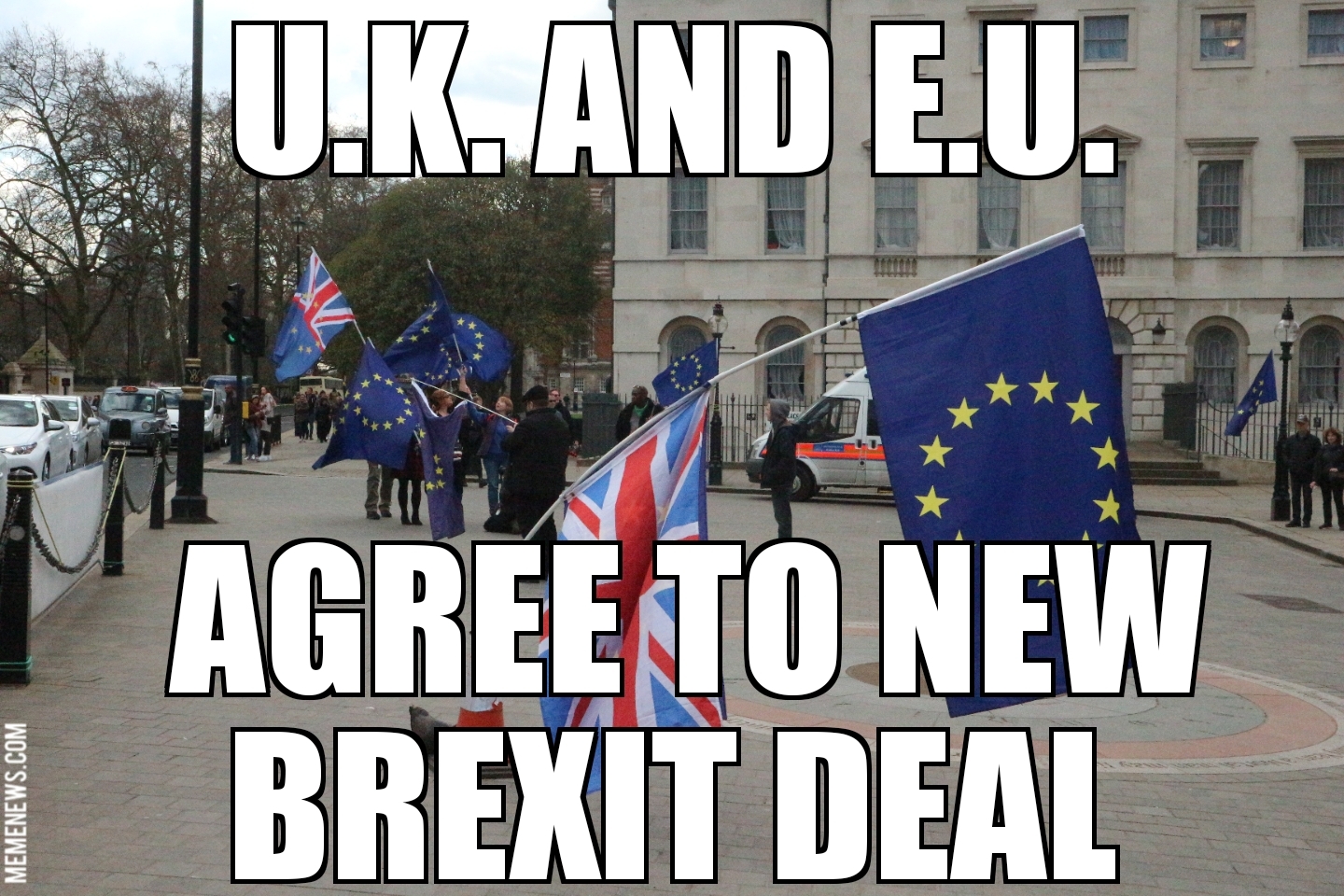 U.K. and E.U. reach Brexit deal