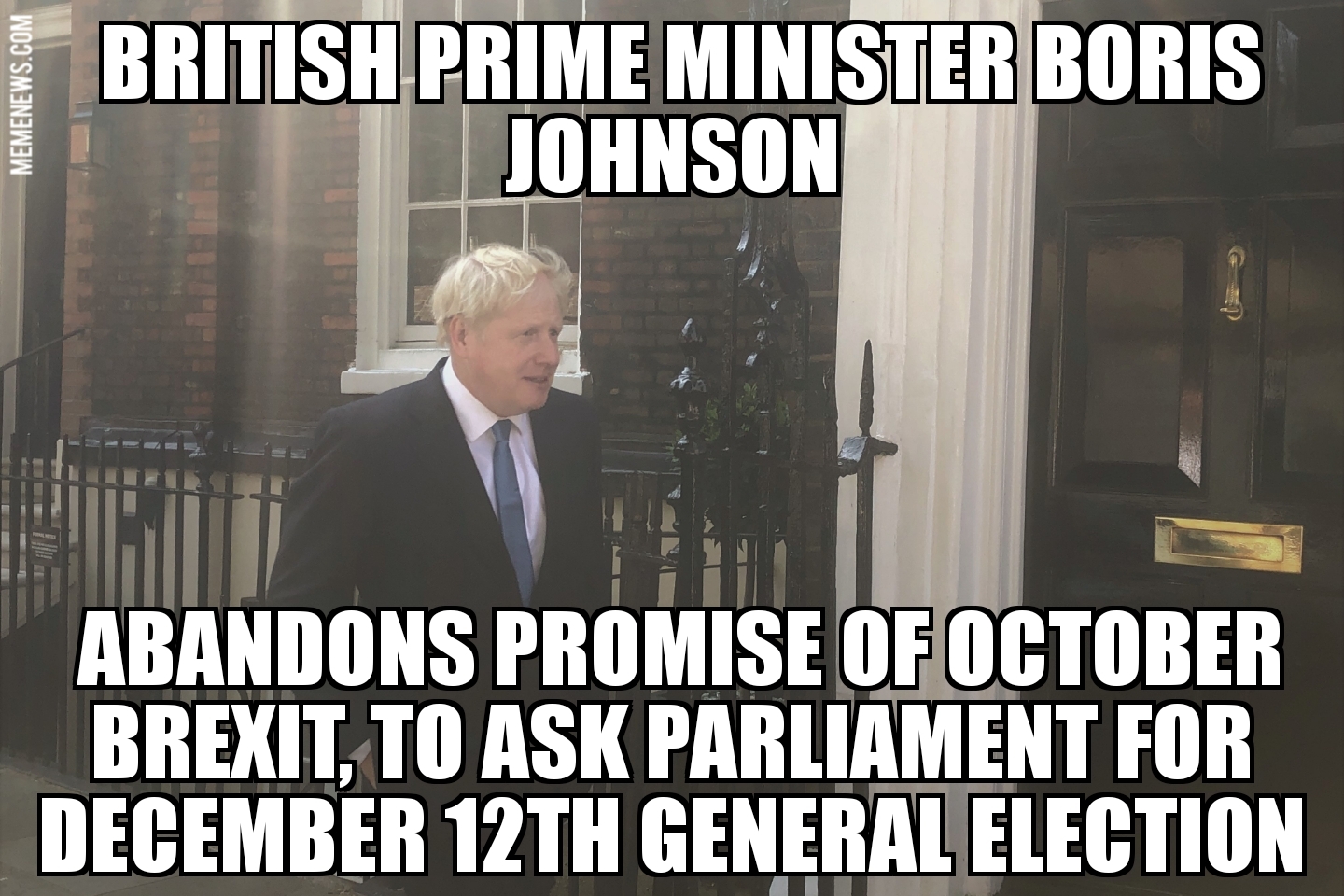 Boris Johnson to ask U.K. Parliament for December 12th general election