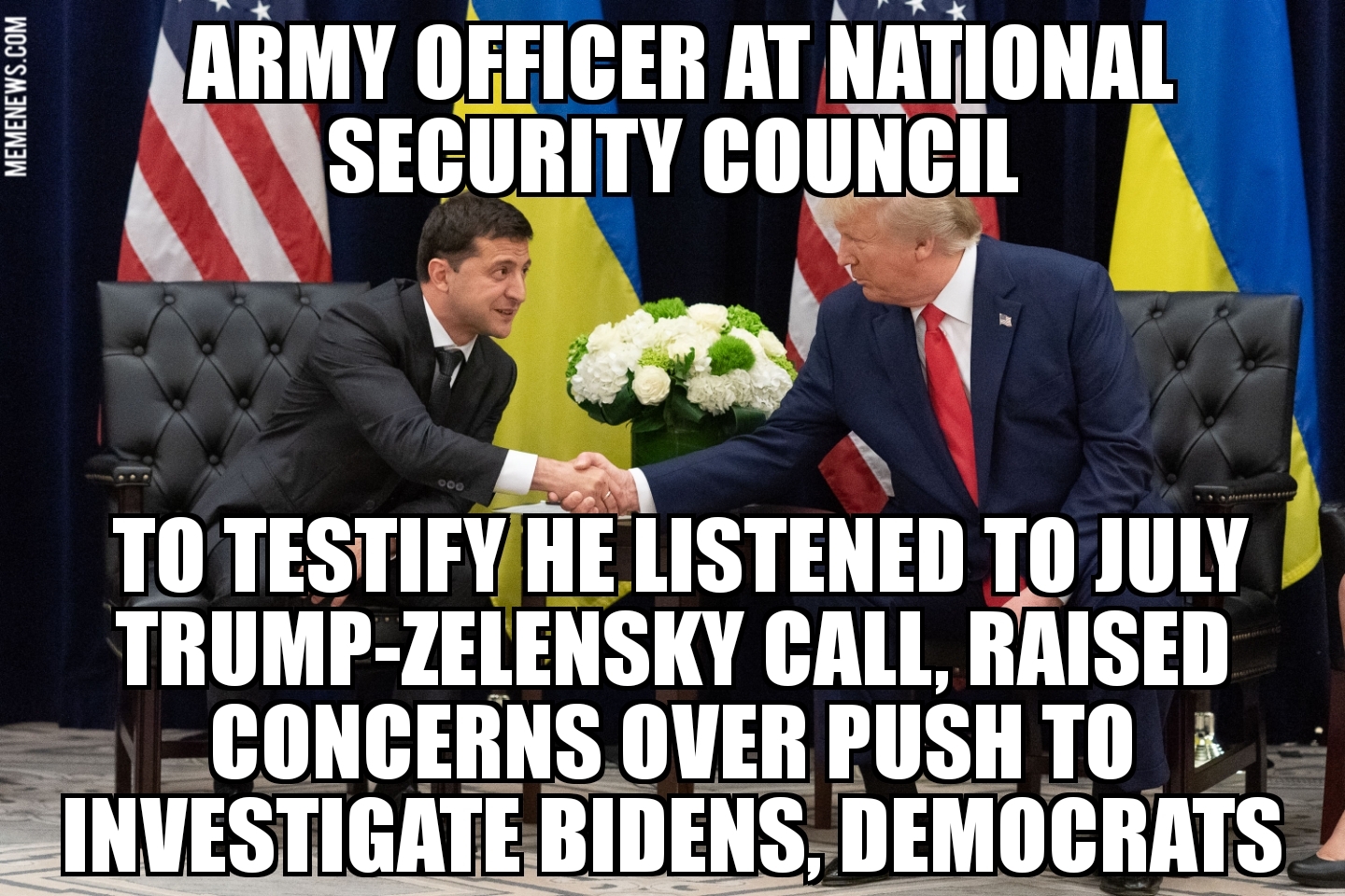 Army officer raised concerns after listening to Trump-Zelensky call