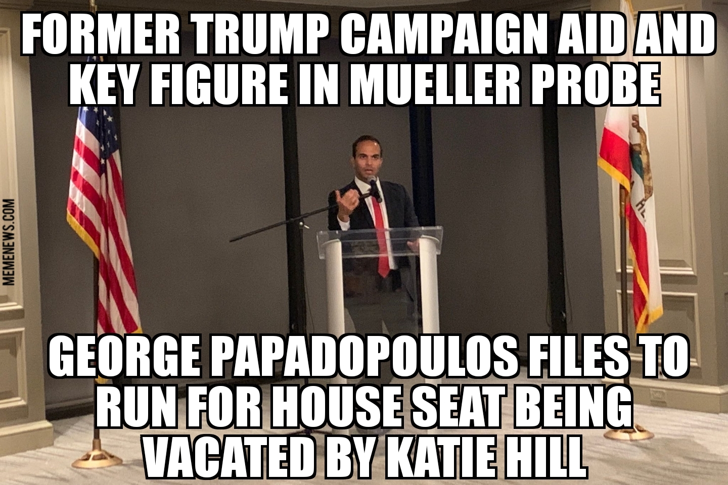 George Papadopoulos to run for House seat vacated by Katie Hill