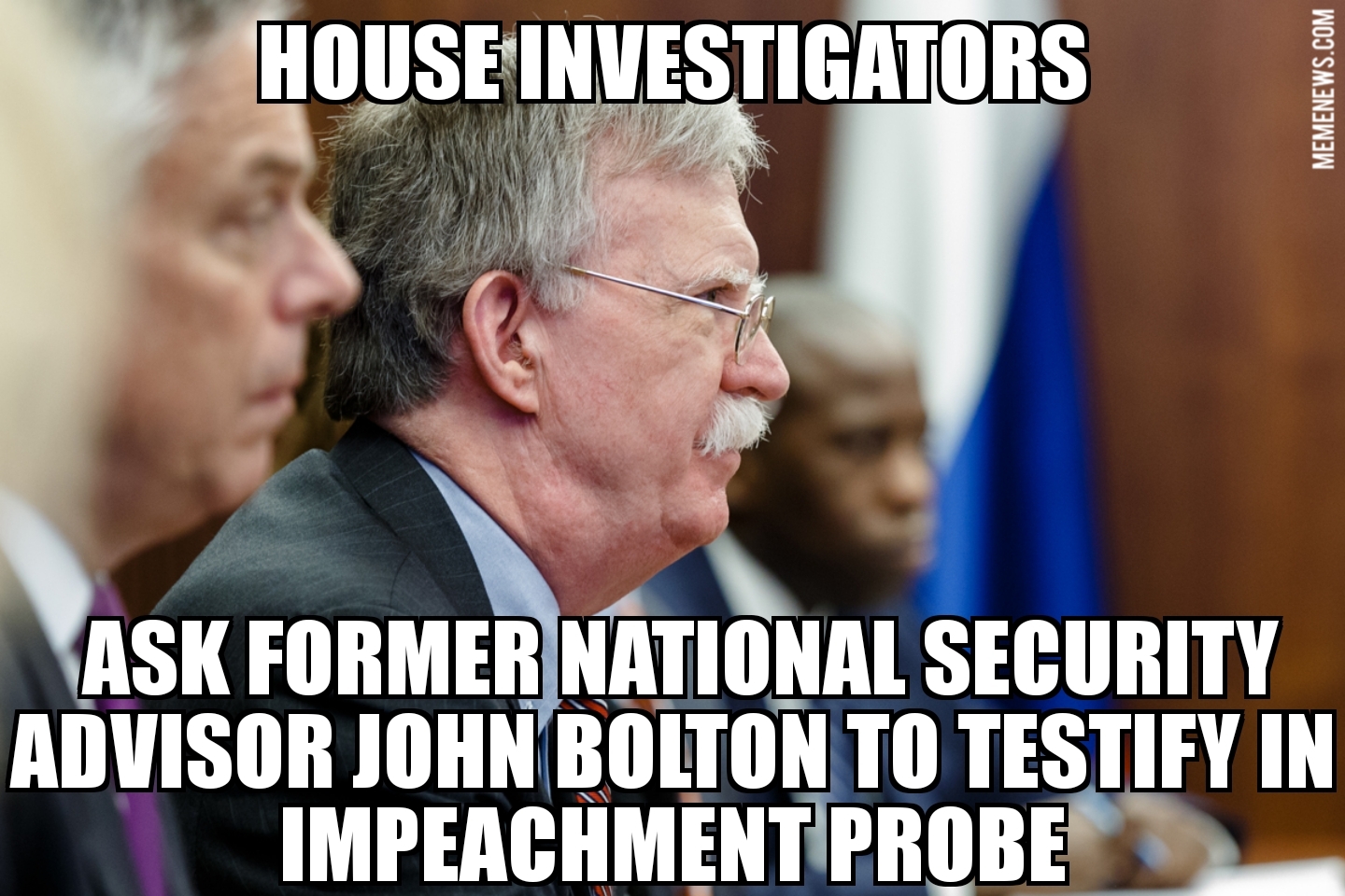 House investigators ask John Bolton to testify in impeachment probe