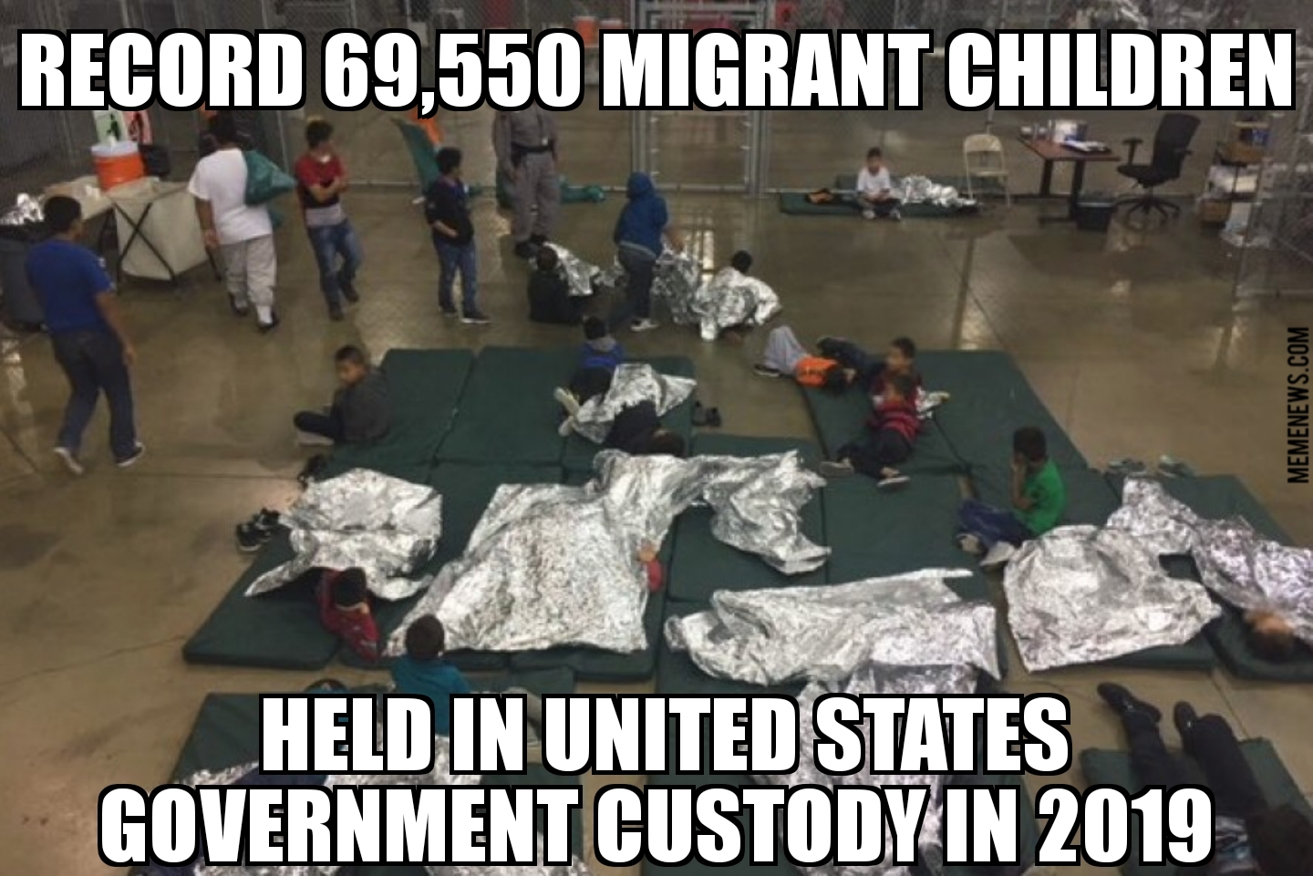 Record number of migrant children in U.S. custody in 2019