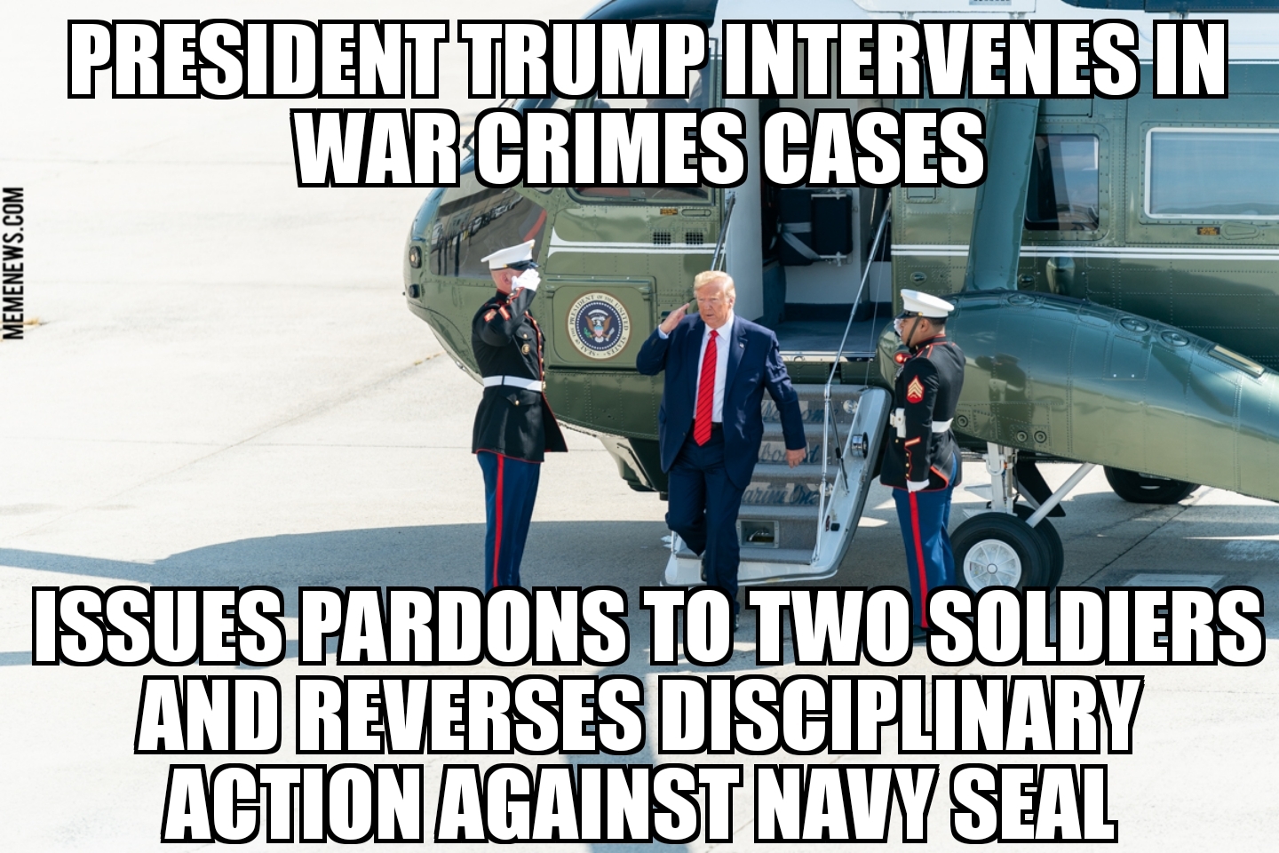 Trump issues pardons in war crimes cases