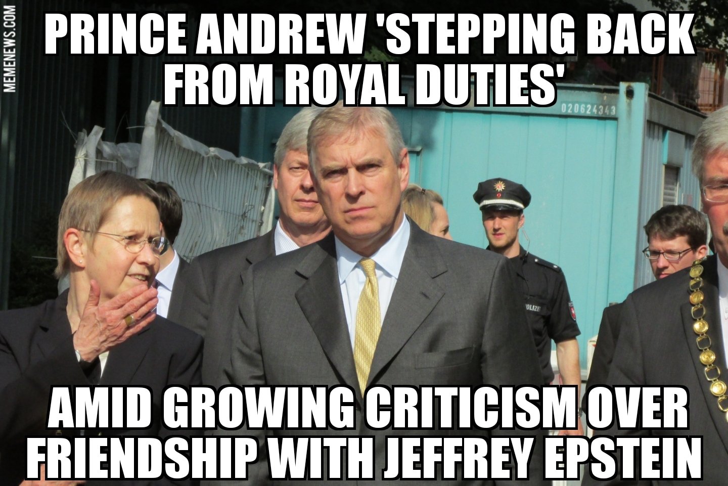 Prince Andrew ‘stepping back from Royal duties’