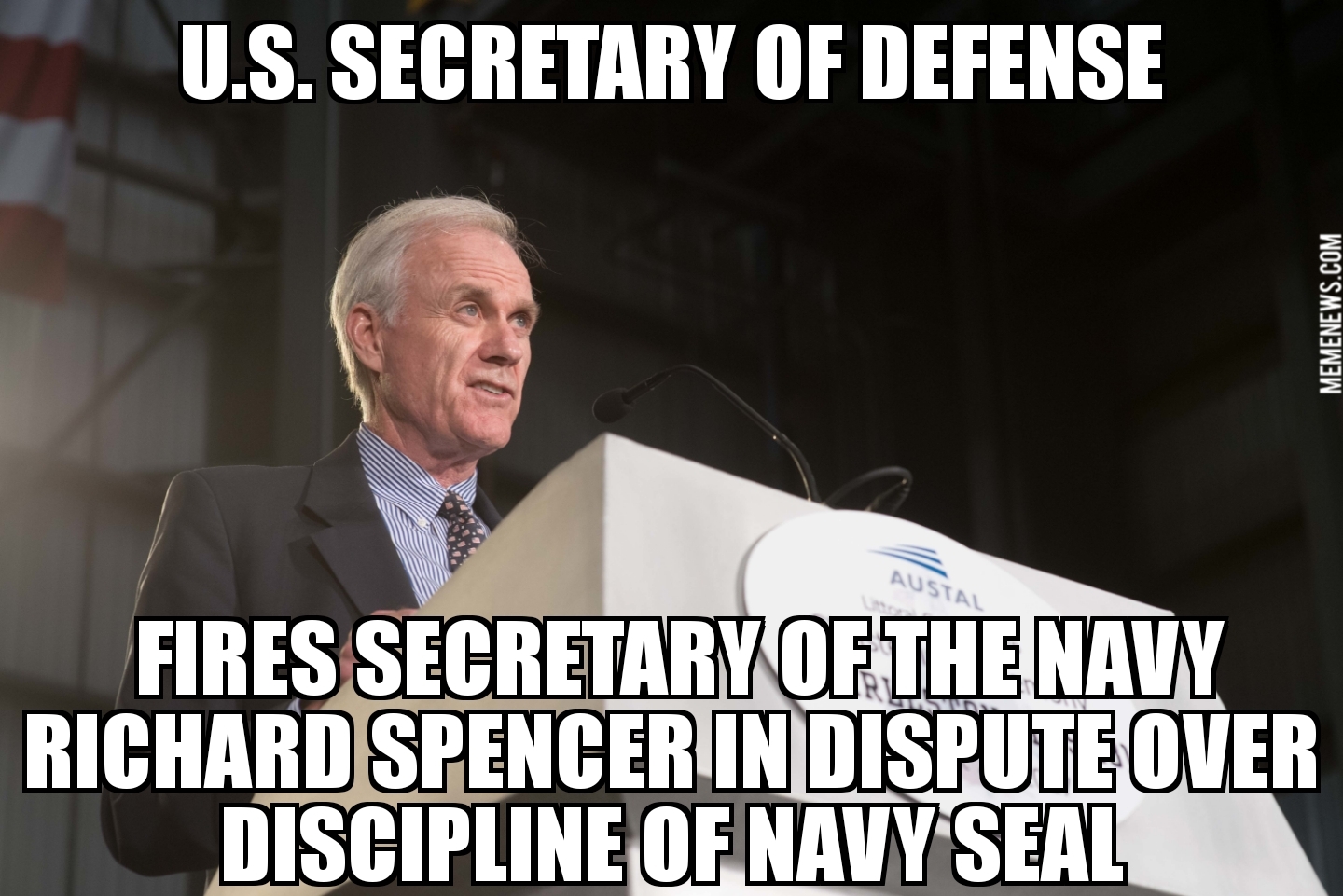 Secretary of Navy fired in SEAL discipline dispute
