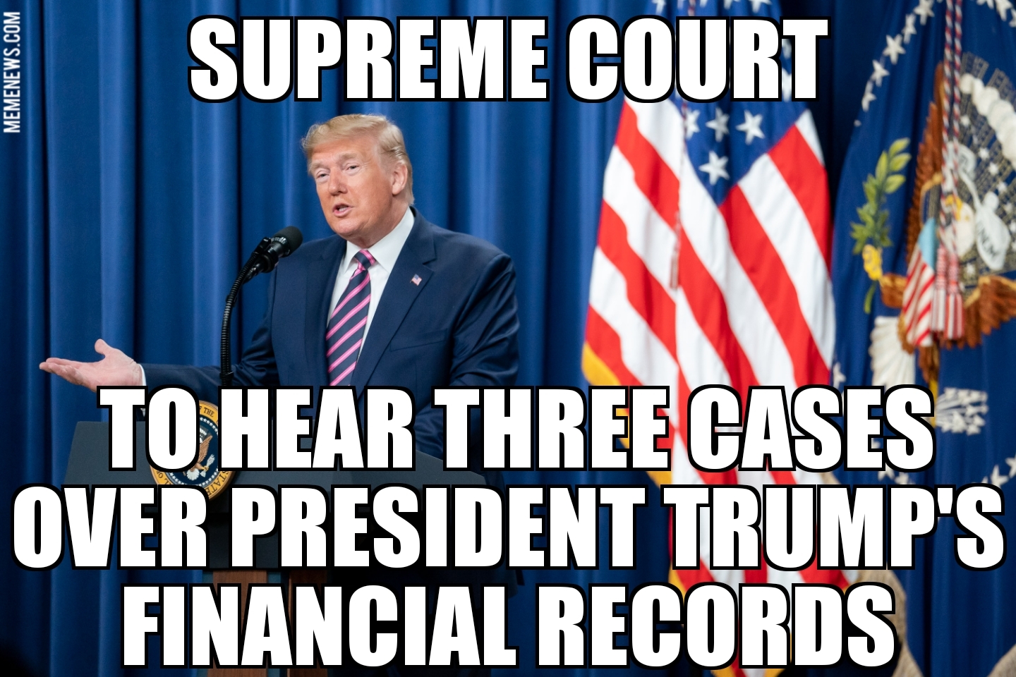 Supreme Court to hear cases over Trump financial records