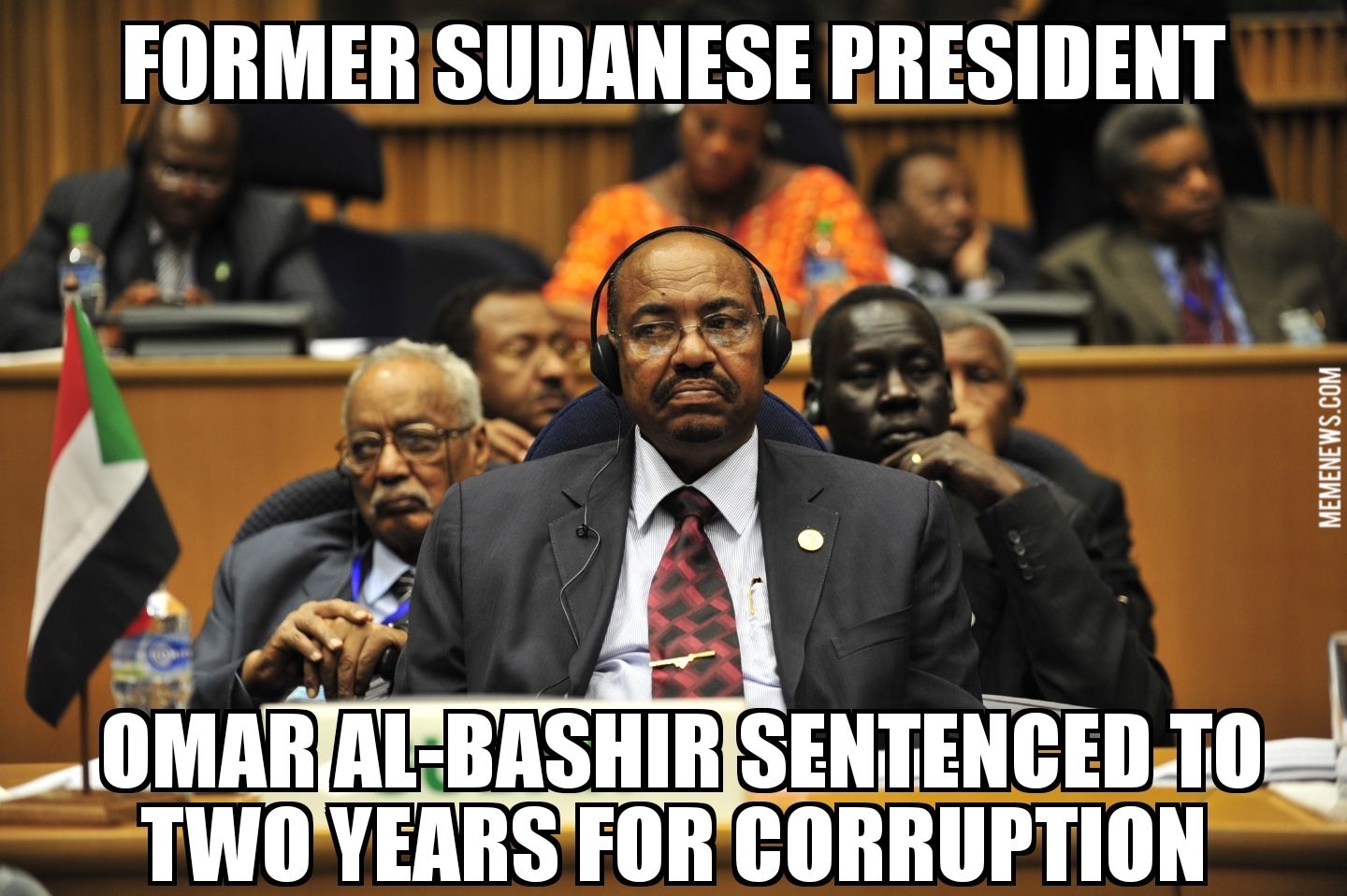 Omar al-Bashir sentenced to two years for corruption