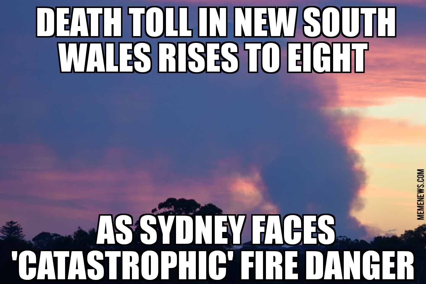 Sydney faces ‘catastrophic’ fire danger