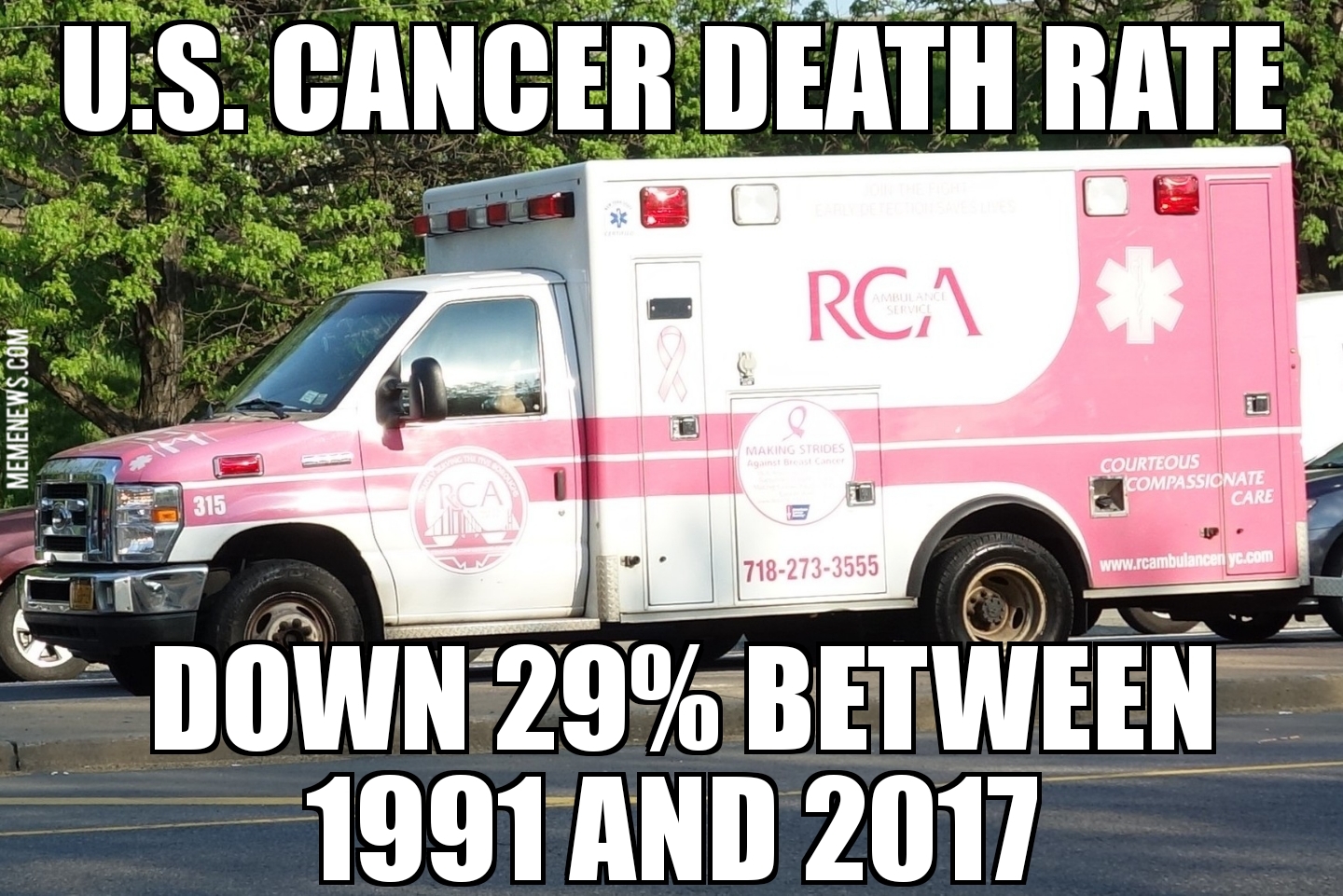 U.S. cancer death rate down