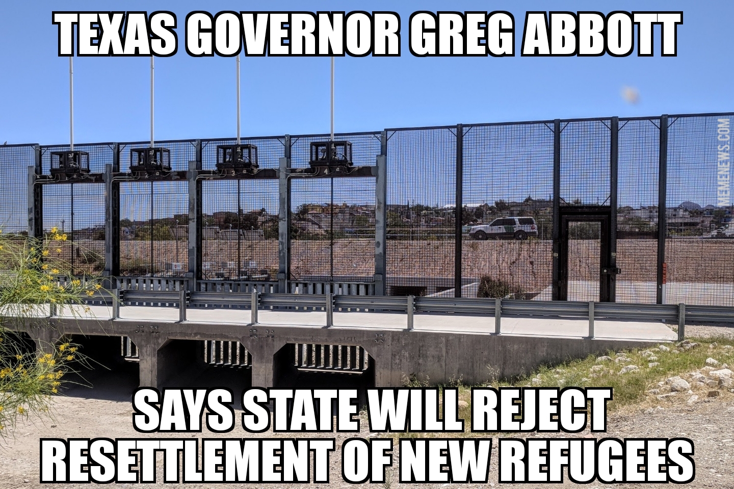 Texas to reject new refugee resettlement