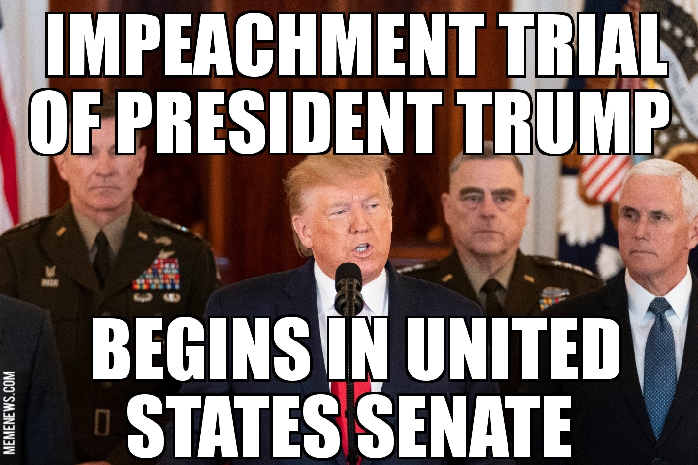 Trump Impeachment trial begins in Senate