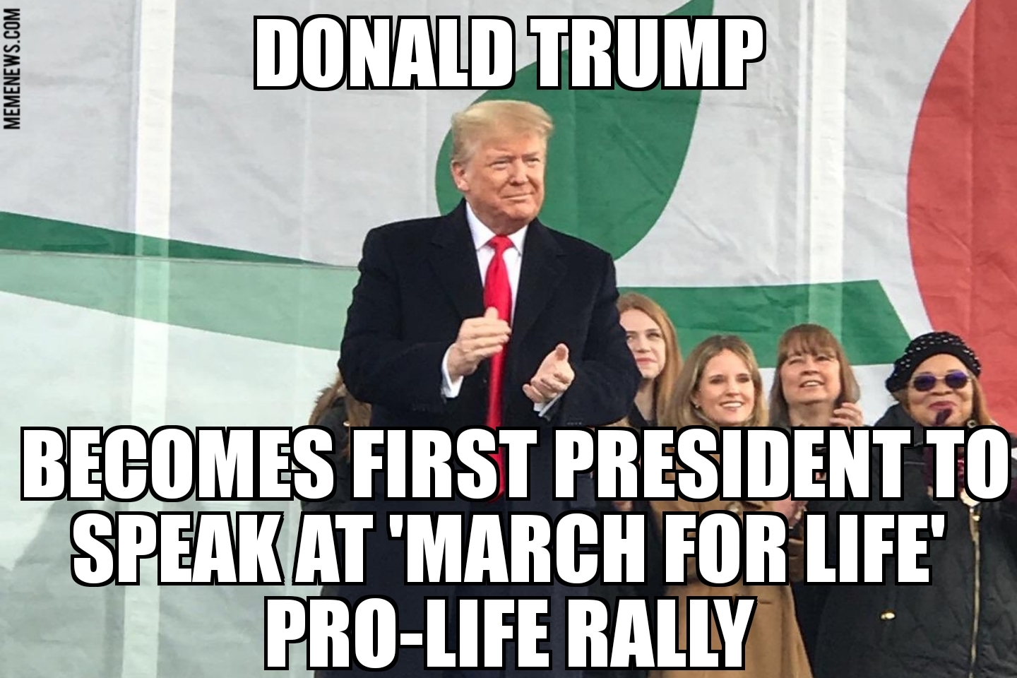 Trump speaks at March for Life