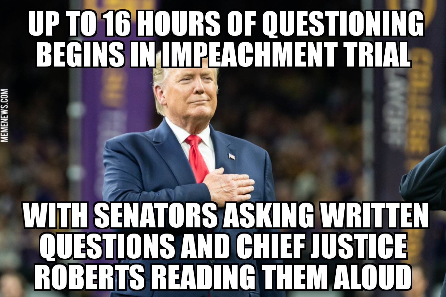 Questioning begins in Impeachment trial