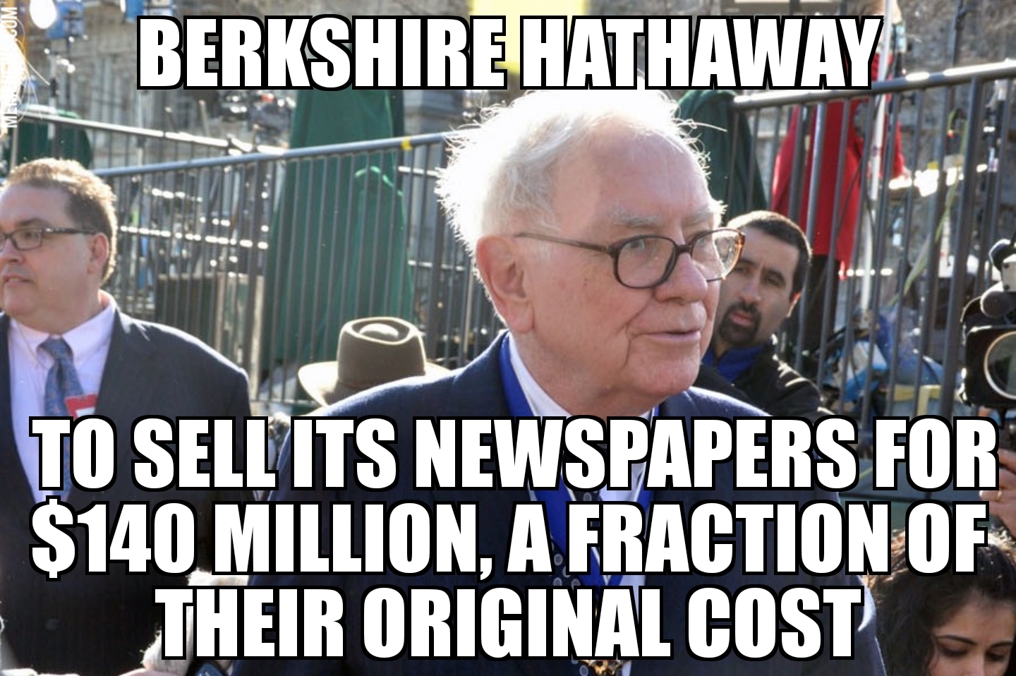 Berkshire Hathaway selling its newspapers