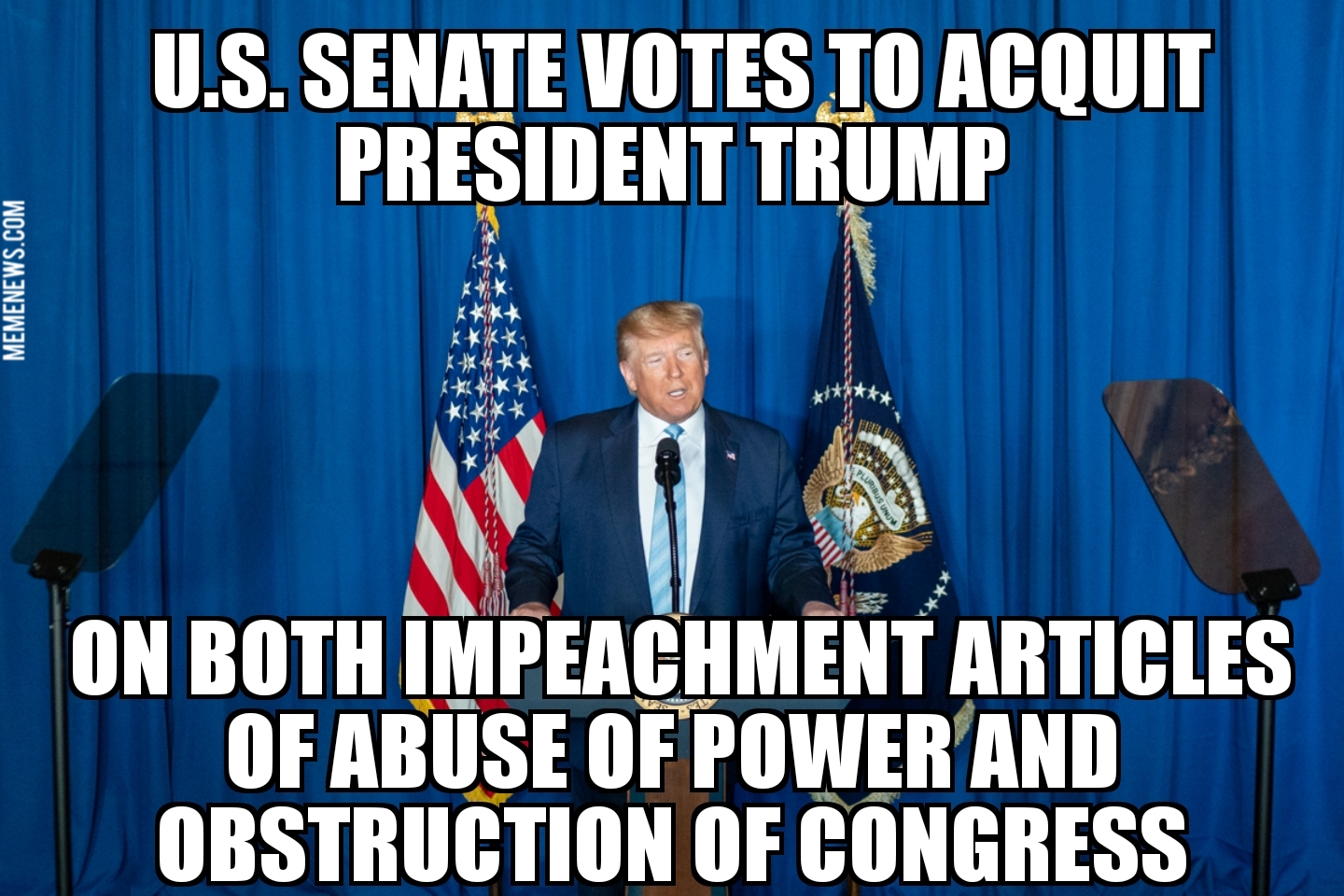 Senate acquits Trump