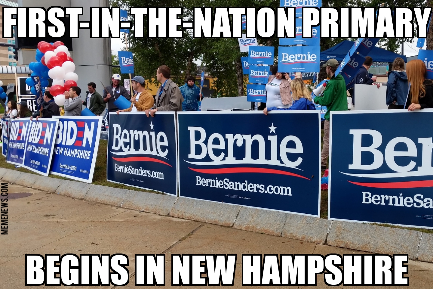 New Hampshire Primary begins