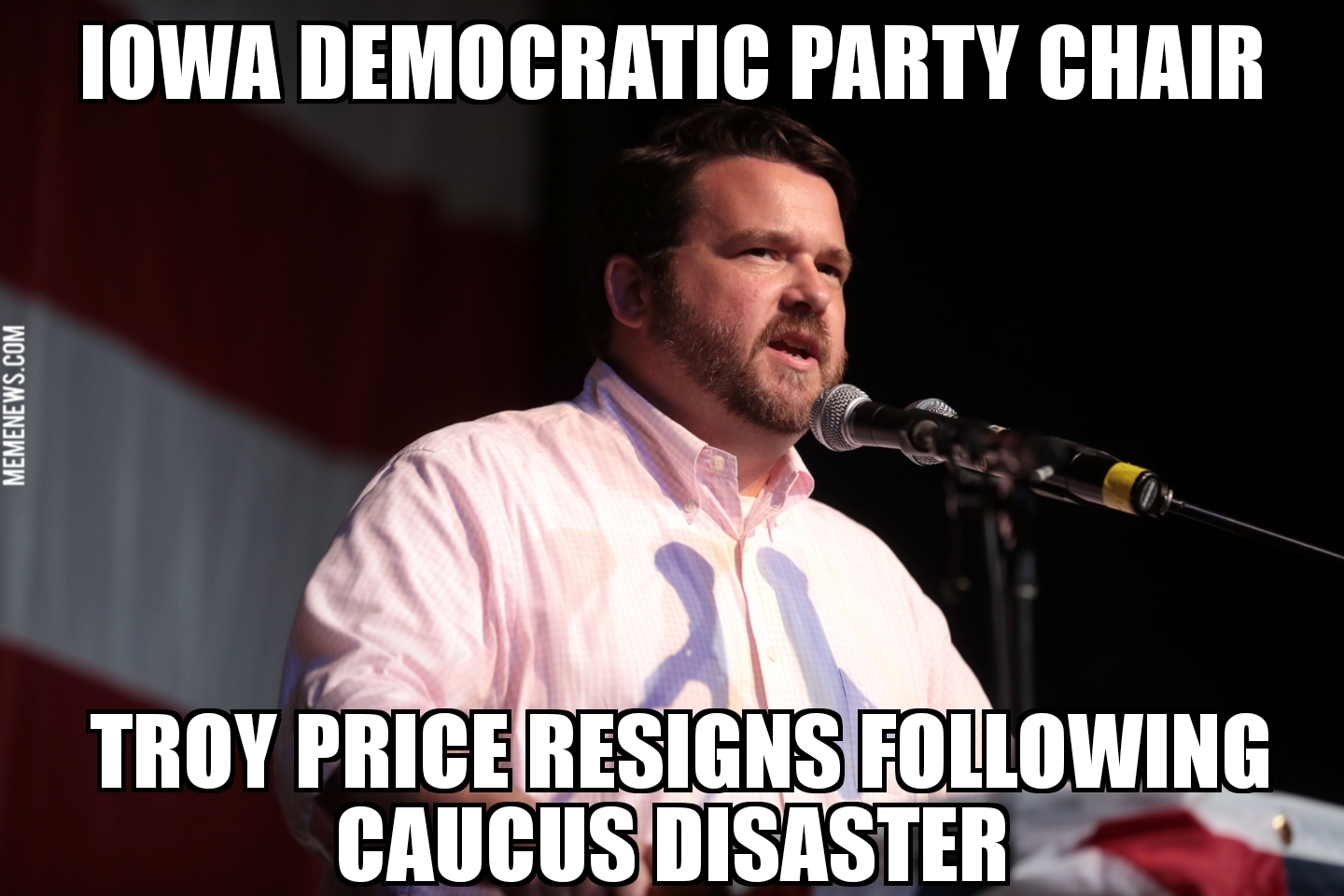 Iowa Democratic Party chair resigns