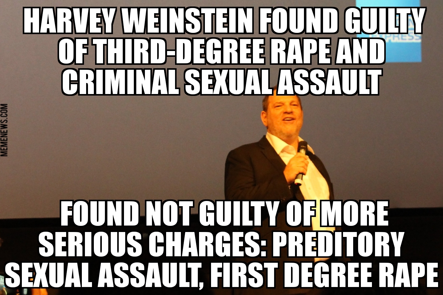 Harvey Weinstein guilty on two charges