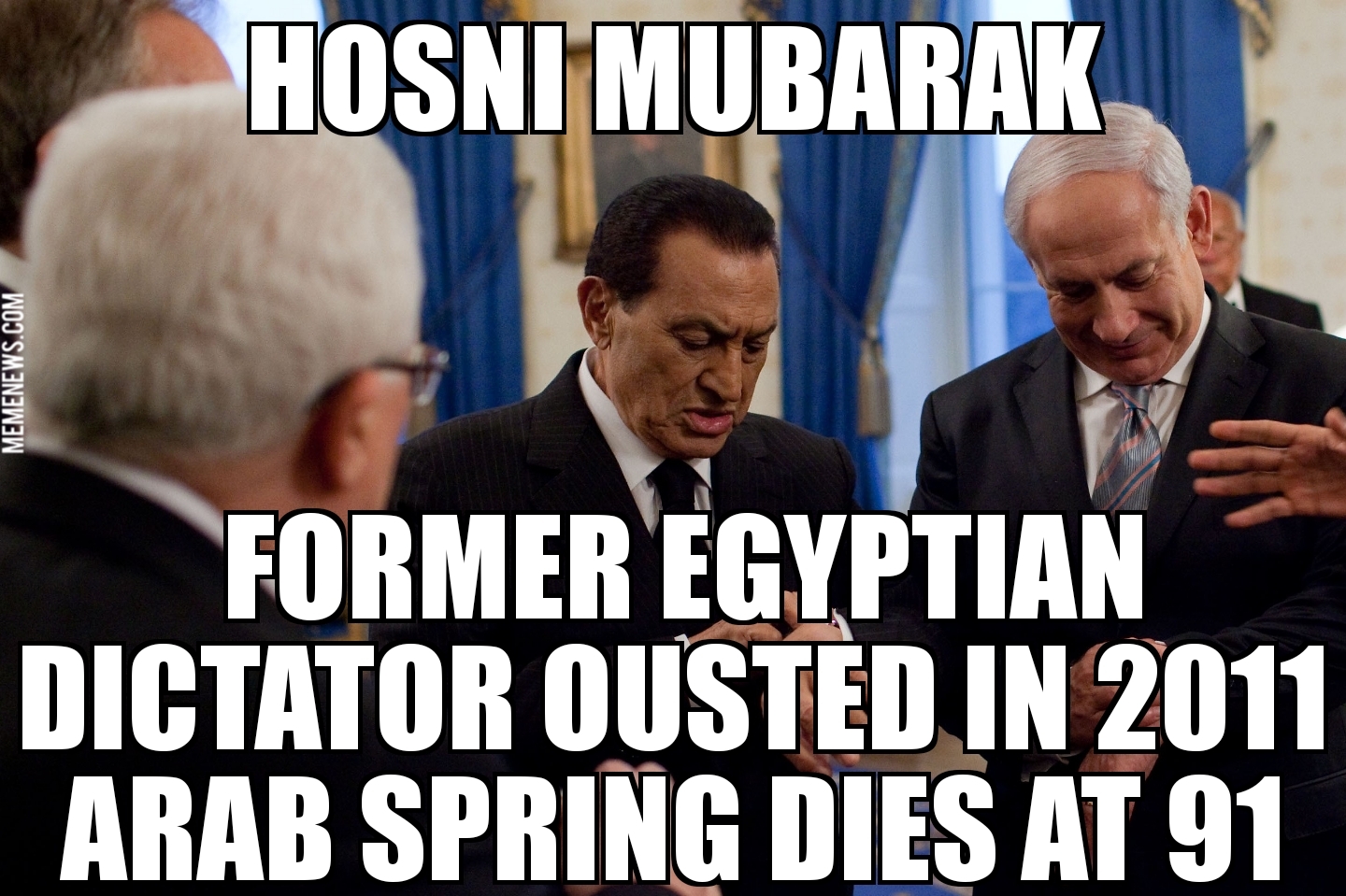 Hosni Mubarak dies