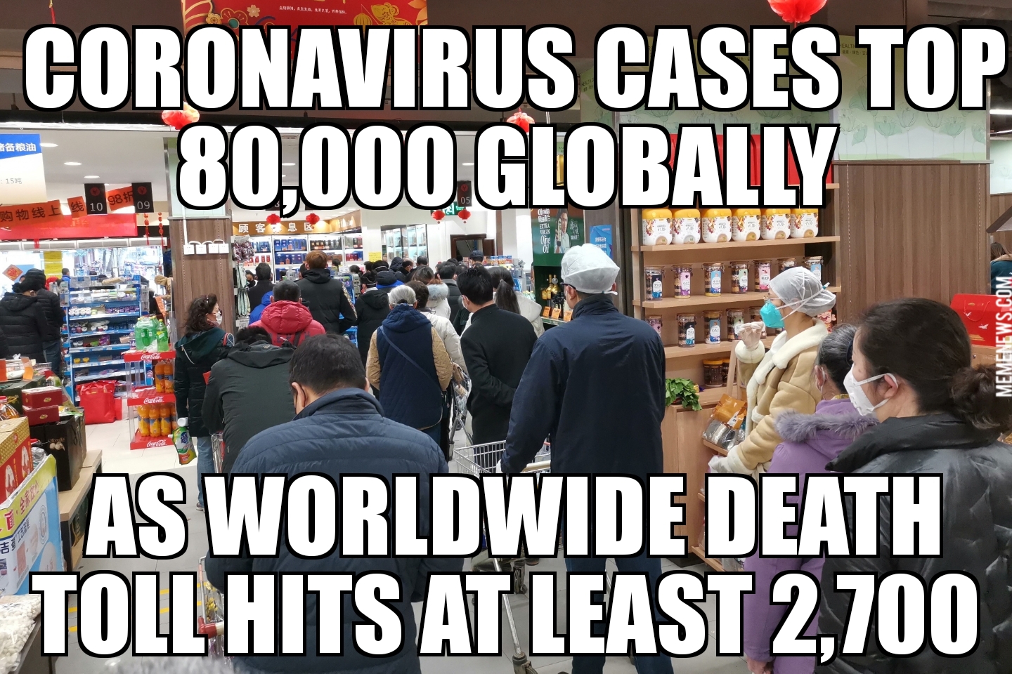 Coronavirus cases top 80,000