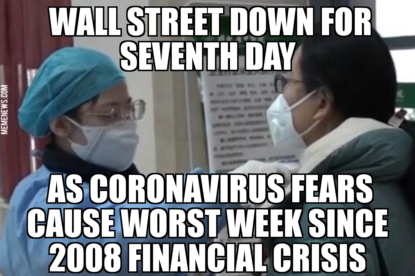 Wall Street ends worst week since 2008