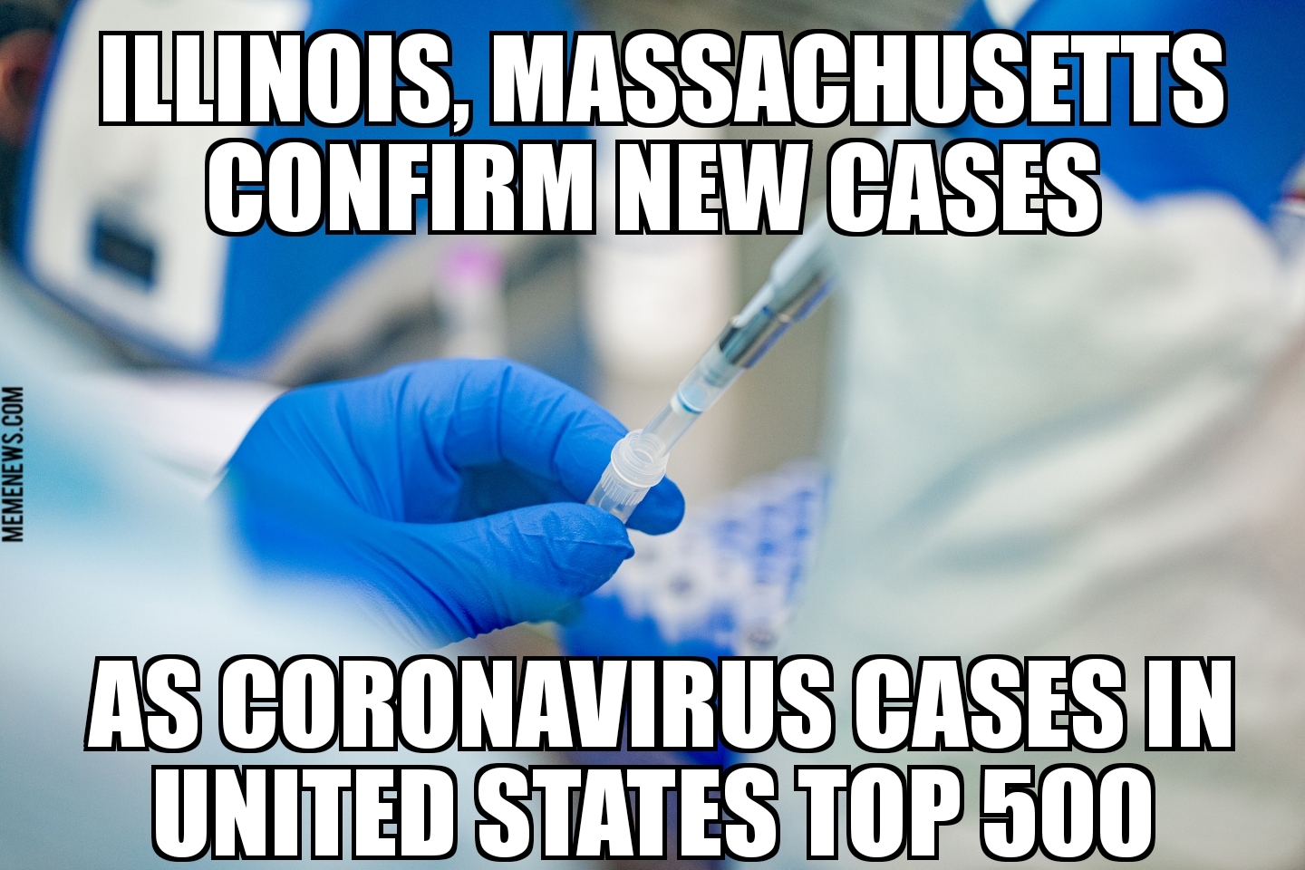 U.S. coronavirus cases top 500