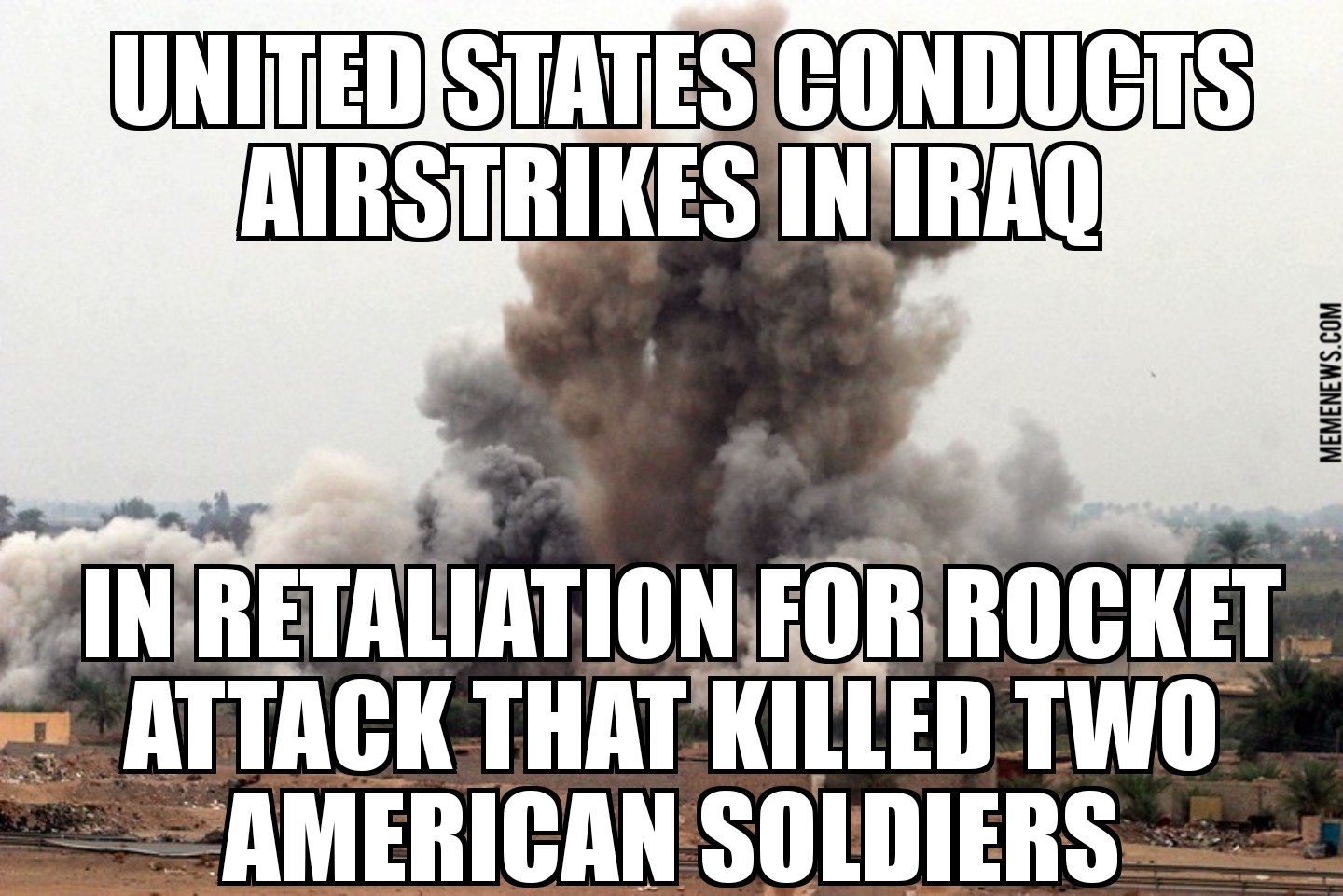 U.S. conducts retaliatory airstrikes in Iraq