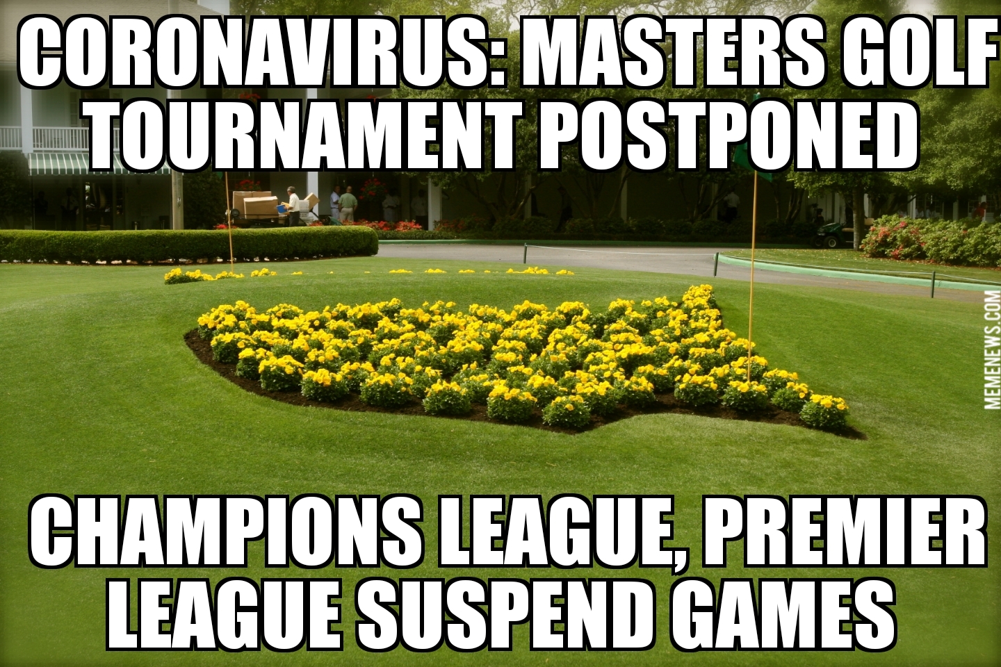 Masters postponed over coronavirus