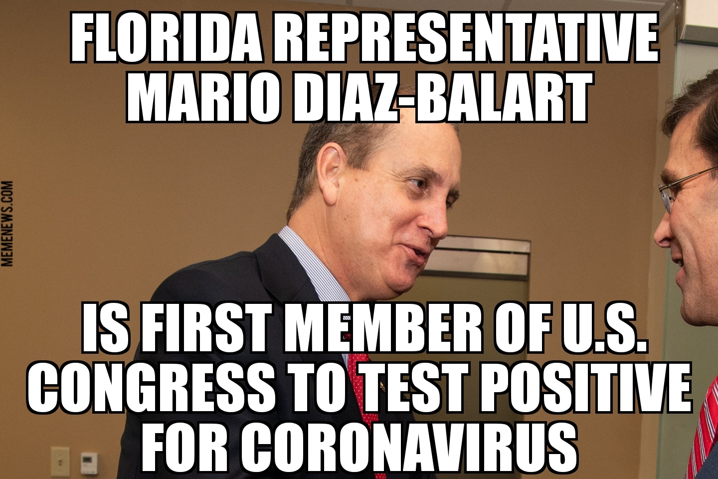 Mario Diaz-Balart tests positive for coronavirus