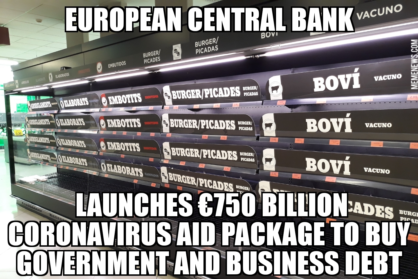 ECB launches coronavirus aid
