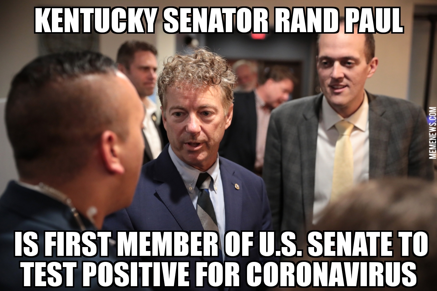 Rand Paul positive for coronavirus