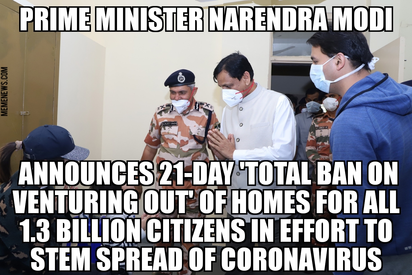 India issues ‘stay at home’ order