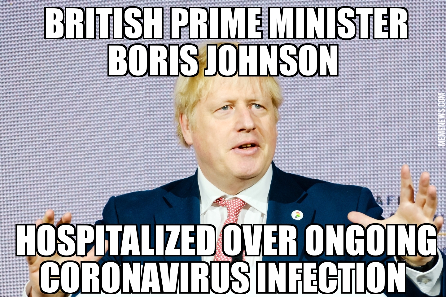 Boris Johnson hospitalized with coronavirus