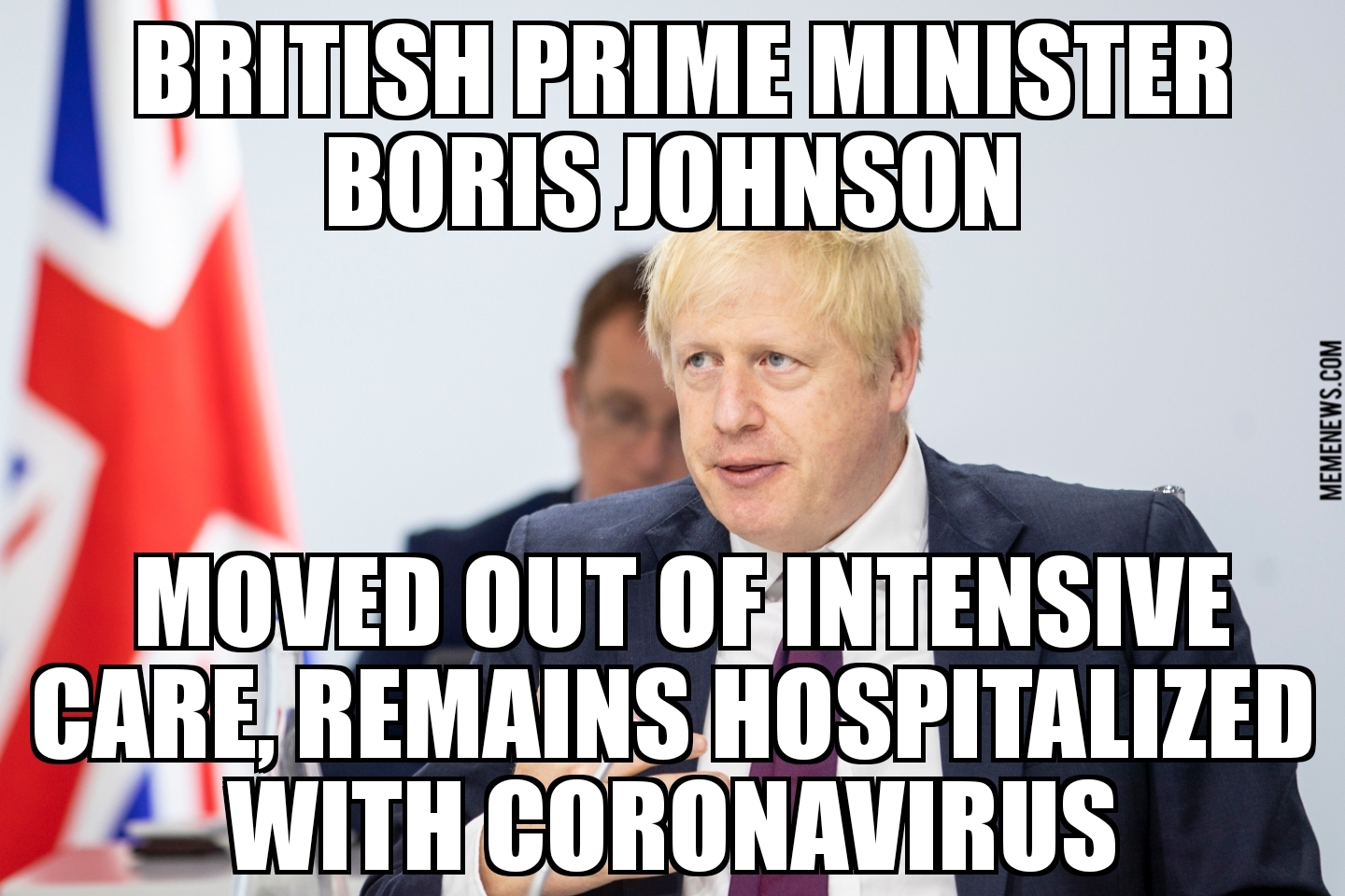 Boris Johnson out of ICU