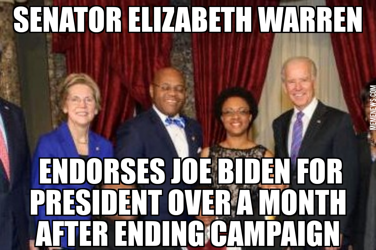 Elizabeth Warren endorses Joe Biden